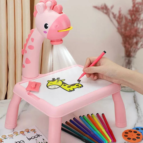 Giraffe Drawing Projector Table for Kids